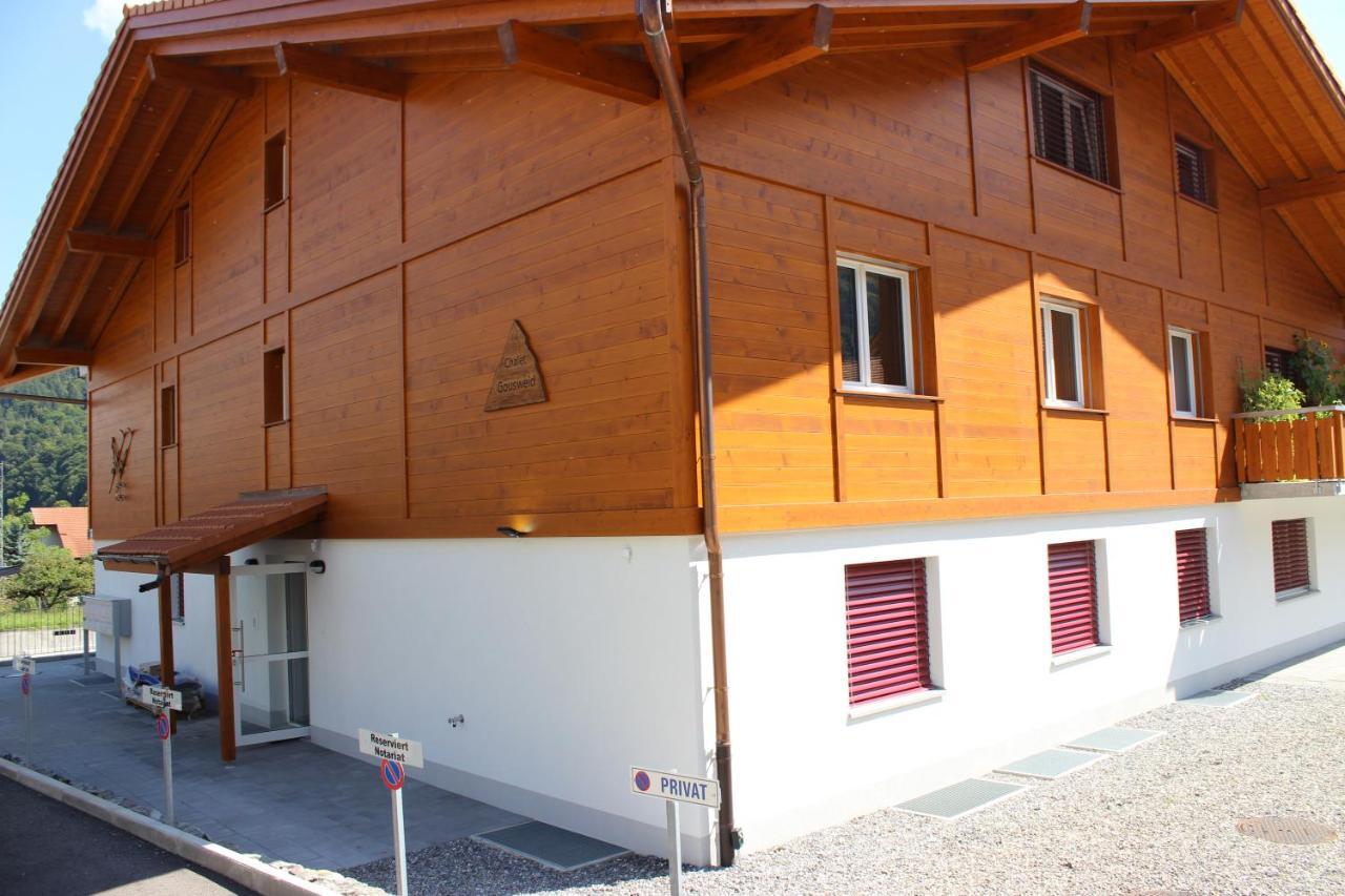 Chalet Gousweid- Schilthorn Apartment Wilderswil Exterior foto