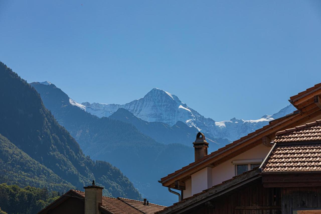 Chalet Gousweid- Schilthorn Apartment Wilderswil Exterior foto